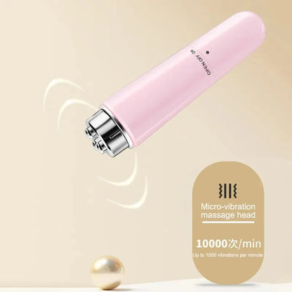 4-in-1 Electric Eye Massager – Micro Vibration Facial Device for Dark Circles, Puffiness & Eye Bag Relief