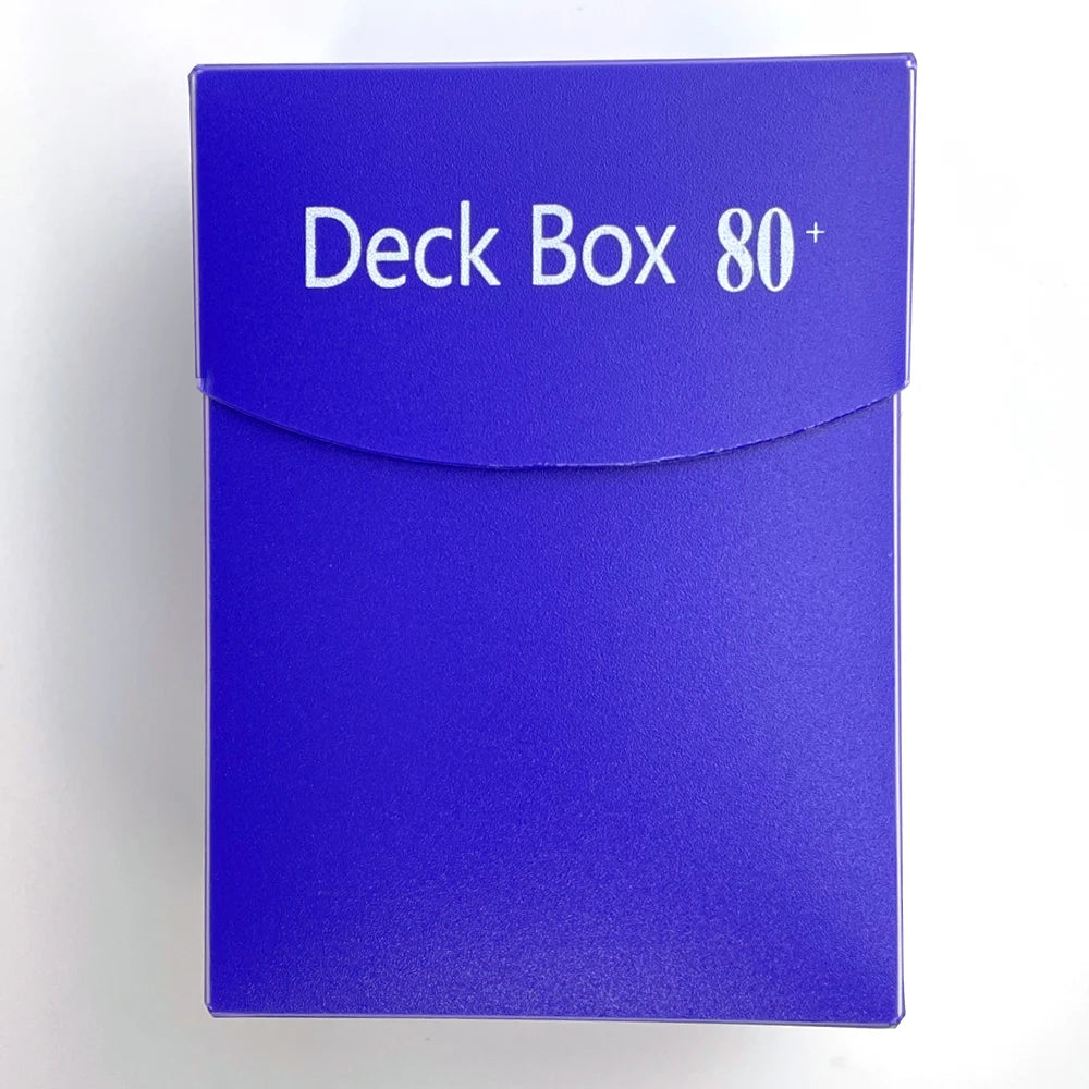 TCG Card Deck Box - 80+ Cards Storage Case Organizer for Magic, Pokémon & Yu-Gi-Oh Collections