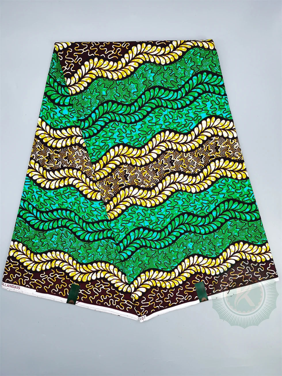 African Wax Fabric - Cotton Nigerian Ankara Batik Block Print Sewing Cloth