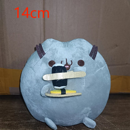 Kawaii Angel Cat Plush Toy - Cute Donut, Unicorn, Potato Chip, Ice Cream, and Pizza Stuffed Animal Doll for Children’s Gifts