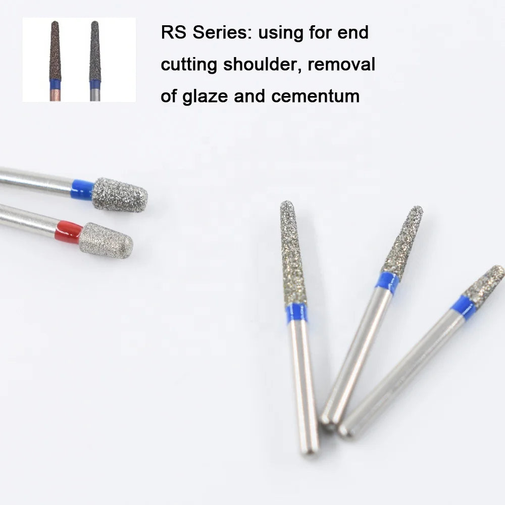 5pcs FG Dia 1.6mm Dental Drills – High-Speed Handpiece Diamond Burs for Teeth Whitening
