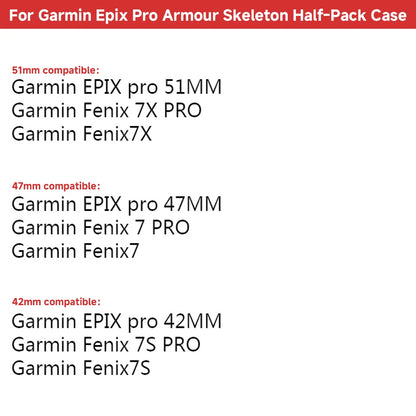 TPU Soft Silicone Case for Garmin Epix Pro Gen 2 & Fenix 7 Series – Protective Watch Cover Shell 42mm 47mm 51mm Accessories