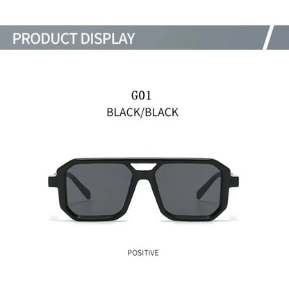 2024 Vintage Fashion Sun Protection Sunglasses – Square Retro Shades for Men & Trendy Women’s Gafas De Sol