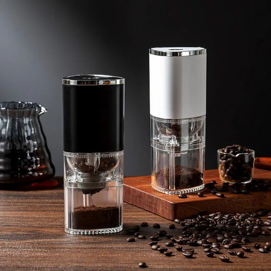 Portable Electric Coffee Grinder – USB Type-C Rechargeable Ceramic Core Grinder for Home Coffee Beans