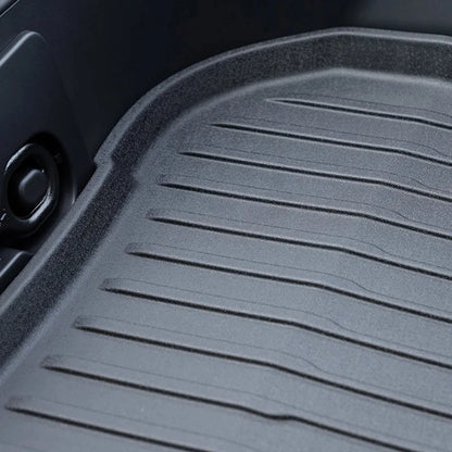 Tesla Model 3/Y Front & Rear Trunk Mats – Upgrade TPE Protective Cargo Liner & Storage Box Floor Pads