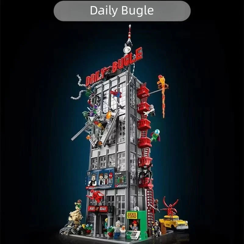 76178/76269 Avengers Tower Daily Bugle Building Blocks Set – Superhero Brick Toy Gifts for Kids