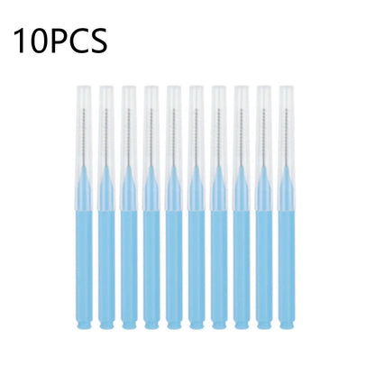 10/20/50PCS Mini Eyebrow & Lash Brushes – Disposable Bendable Brow Perm & Micro Eyelash Applicator Tools