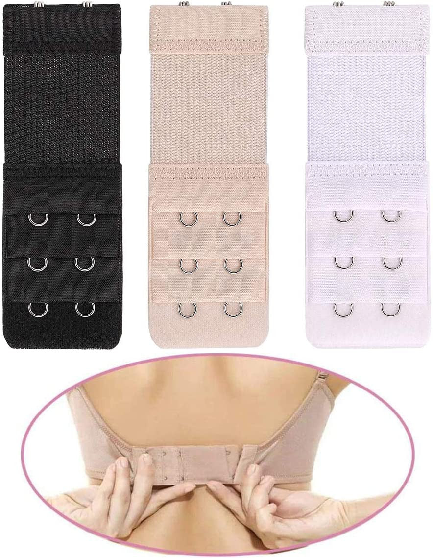 6PCS Women’s Bra Extender Strap Set – Adjustable Hook Extension for Bras, Underwear & Intimates Accessories