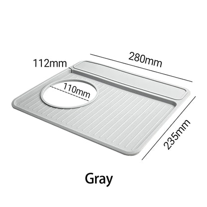 Silicone Coffee Mat for Breville 870/880 – Anti-Slip Espresso Tamper Top Cover, Food-Grade