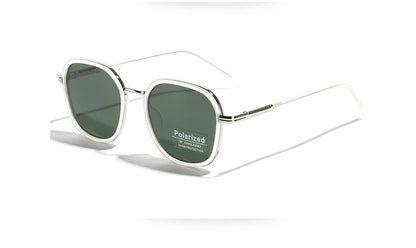 OVZA TR90 Polarized Sunglasses – Fashion Square Frame Driving Glasses for Men & Women S2074