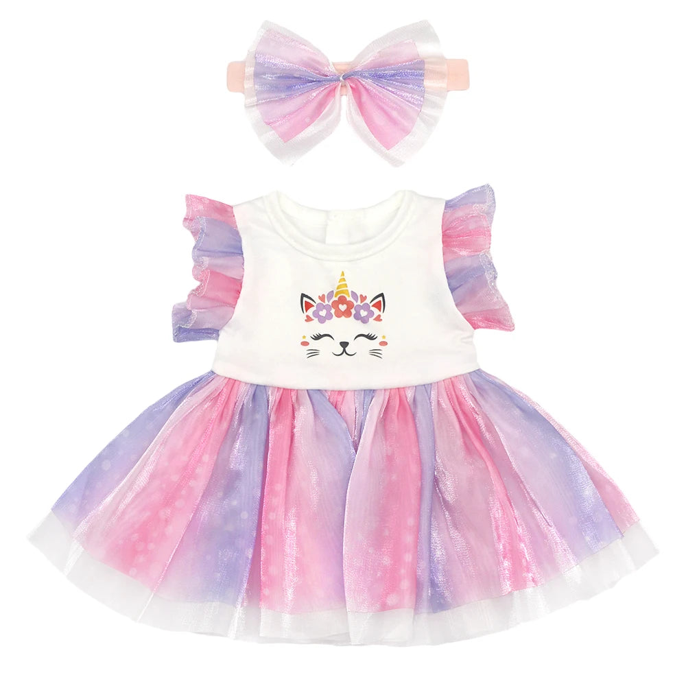 Baby Born Doll Clothes Set – Cute Jumpers, Rompers & Shoes for 13-18 Inch Newborn Dolls, Festival & Birthday Gift