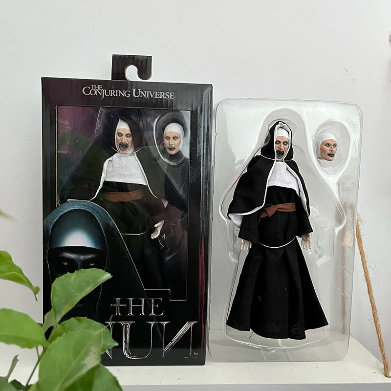 NECA The Nun Action Figure – The Conjuring Series Horror Collectible Toy, Halloween Gift & Decor with Changeable Face
