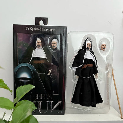 NECA The Nun Action Figure – The Conjuring Series Horror Collectible Toy, Halloween Gift & Decor with Changeable Face