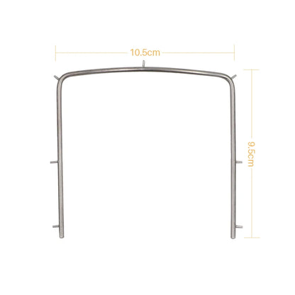 Stainless Steel Rubber Dam Frame Holder – Autoclavable Dental Instrument for Lab Supplies