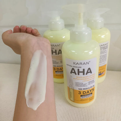 500ml Whitening Body Cream – Moisturizing & Lightening Lotion with Vitamin C&E for Smooth, Even Skin