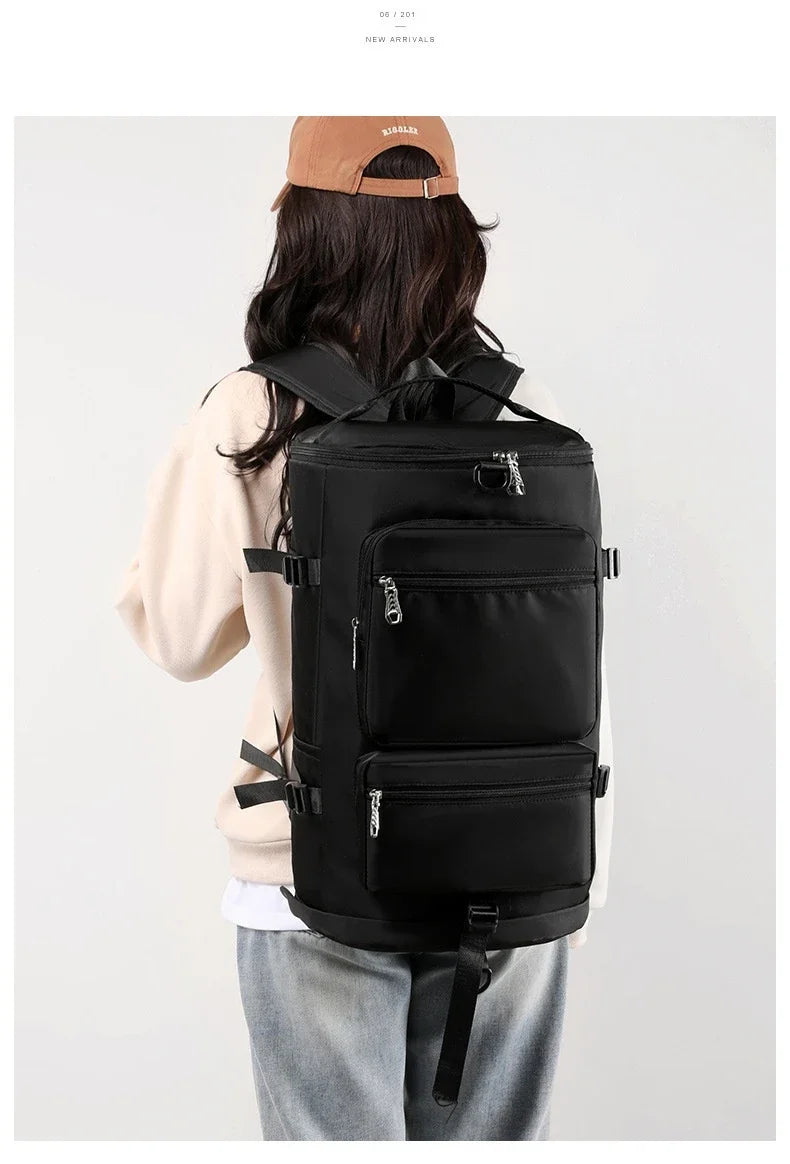 Outdoor Travel Backpack — Single Shoulder Crossbody Bag for Swimming & Fitness