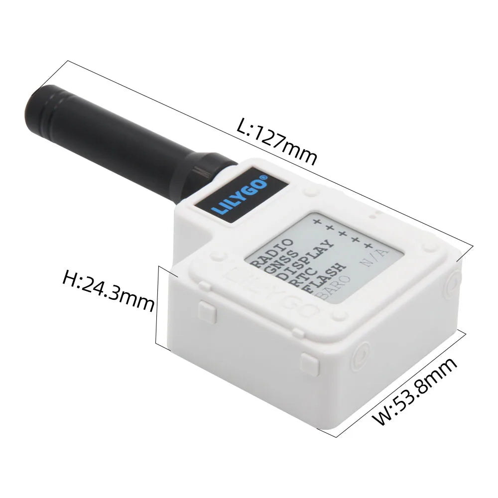 LILYGO® TTGO T-Echo NRF52840 LoRa Wireless Module – 433/868/915MHz, GPS, E-Paper & BME280 Sensor for Arduino