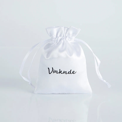 100PCS Silk Satin Jewelry Gift Bags – Drawstring Pouches for Necklace, Bracelet & Earrings, Wedding Party Favor & Christmas Gift Packaging, Custom Logo Ready