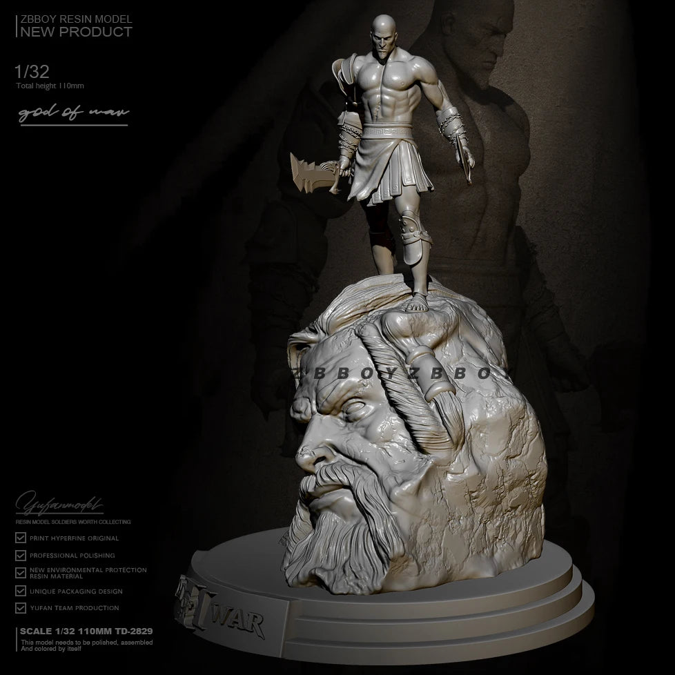 1/32 Resin Soldier Model TD-2829 - Unpainted Self-Assembly Miniature Figure