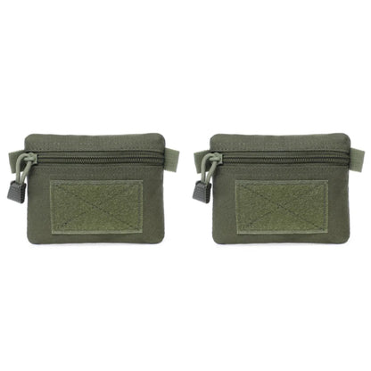 Outdoor Waterproof EDC Molle Wallet — Portable Travel Zipper Waist Pouch for Camping, Hiking & Hunting
