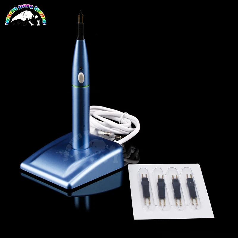 Electrocoagulation Hemostatic Pen — Veterinary Cautery & Gutta Cutter Device, Surgical Instrument for Hemostasis