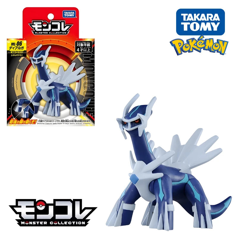 Original Takara Tomy Pokémon Figures – Koraidon, Rayquaza, Palkia, Groudon, Solgaleo, Arceus & Charizard Anime Collectible Dolls