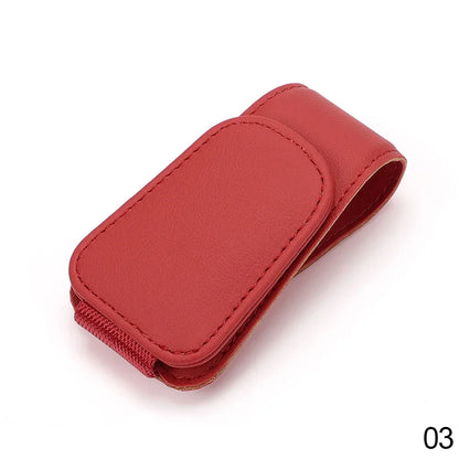 Universal Car Sun Visor Organizer Clip – Sunglasses Holder, Card & Pen Storage Auto Accessory