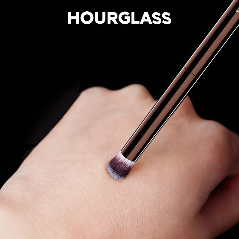 Hourglass Makeup Brushes Set – Powder, Foundation, Concealer, Blusher, Bronzer, Eyeshadow & Eyebrow Sculpting Brushes