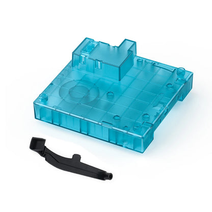 Bitfunx Translucent Base Case – GC Replacement Shell for GBA Gameboy Player Dol-017 NGC Console