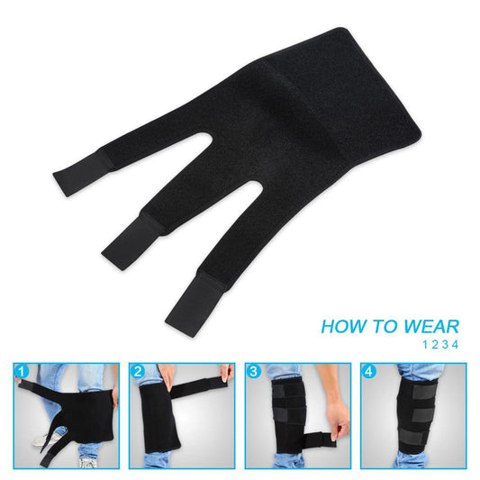 Adjustable Calf Compression Support Brace – Shin Splint Sleeve for Lower Leg Wrap & Muscle Recovery Support