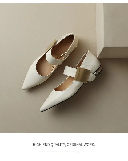 2023 Spring Women’s Suede High Thick Heel Pumps – Black & Apricot Square Toe with Metal Decoration, Elegant Lady Shoes