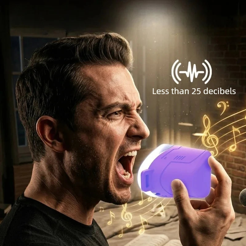 Vocal Dampener for Singers - Waterproof Noise-Reducing Voice Control Device for Performers & Practice
