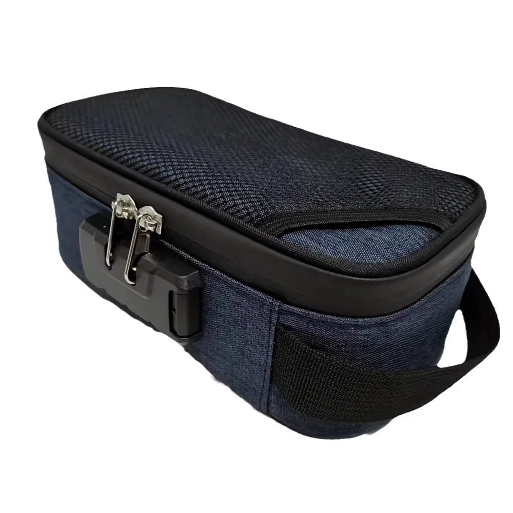 Large-Capacity Smell Proof Bag with Lock — Activated Carbon Deodorizer Portable Pipe Storage Bag