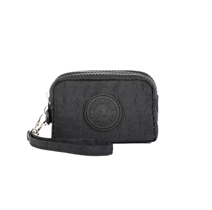 Women’s Three-Layer Nylon Wallet – Large Capacity Waterproof Oxford Cloth Coin Purse, Portable Korean Style