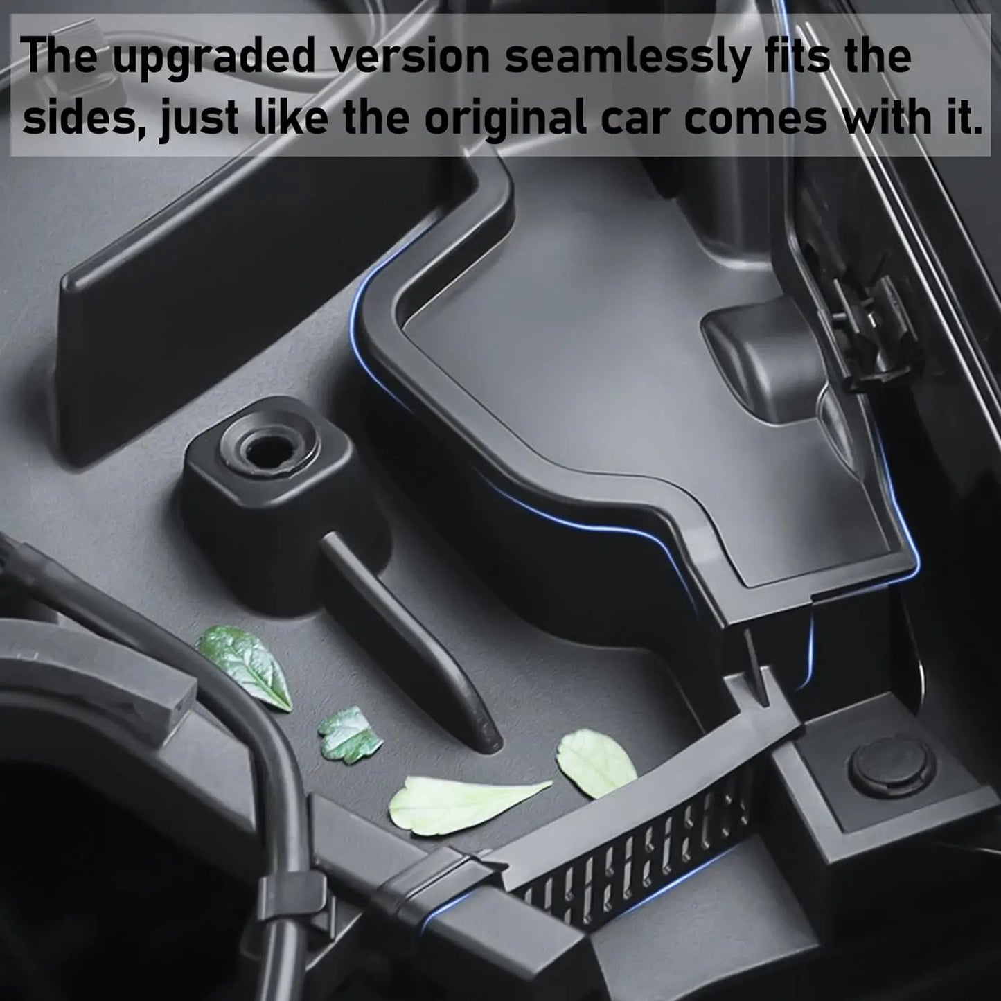 Tesla Model Y Front Trunk Debris Filter Guide Grille Cover - Anti-Clogging Water Filter for 2021-2023 Tesla Y