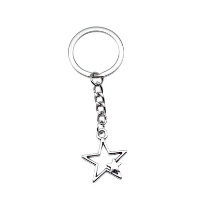 Unisex Essential Belt Icon Carabiner Keychain – Blackout Oval Solid Buckle for Men & Women Bag Accessories