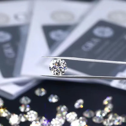 100% Real Moissanite Diamond Tester Pen — GRA Certified D VVS1 Belgium Cut Gemstones at Factory Price
