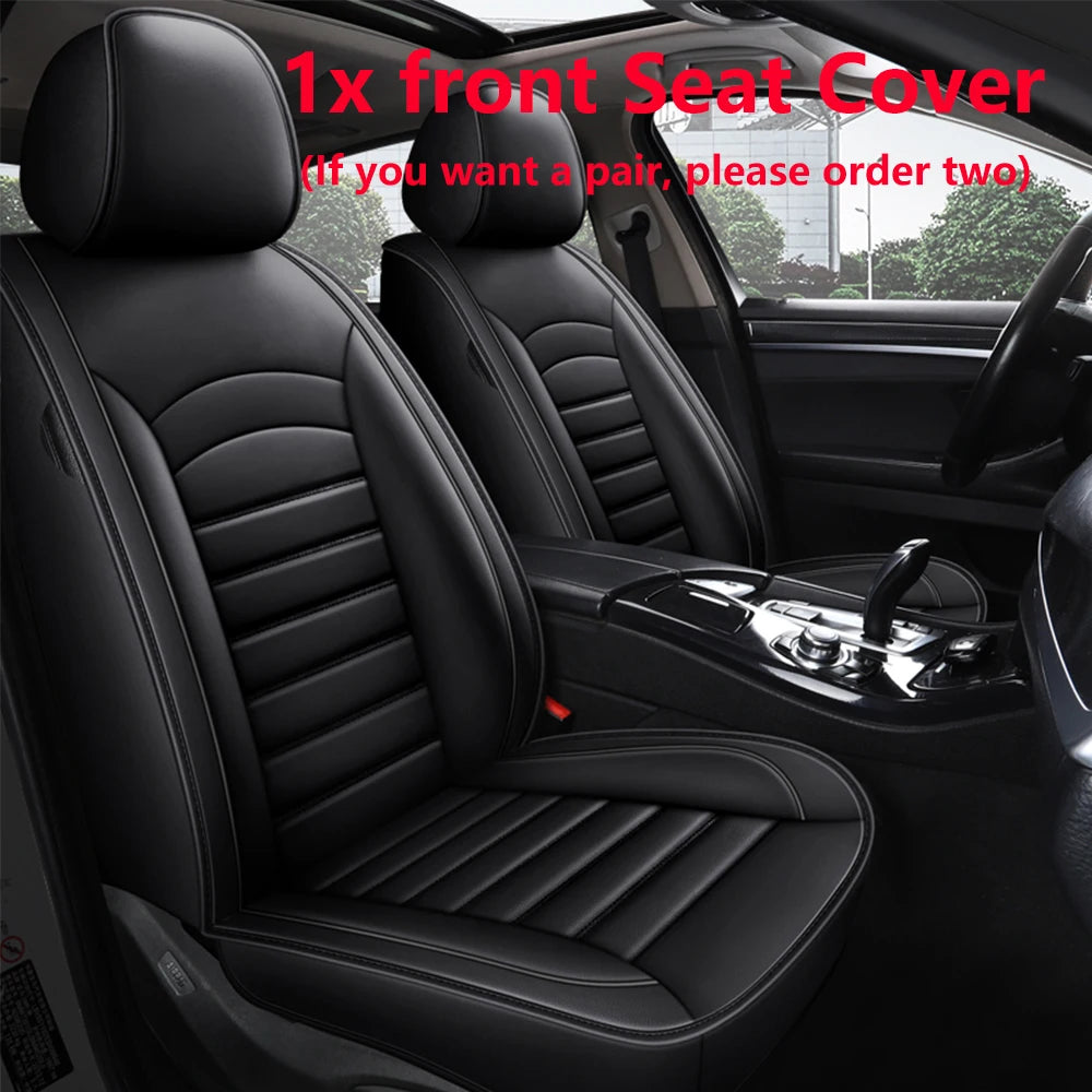 Universal Leather Car Seat Covers - BMW X1 X3 X4 X5 X6 F10 F20 320 520 525 E36 E46 Interior Seat Protector