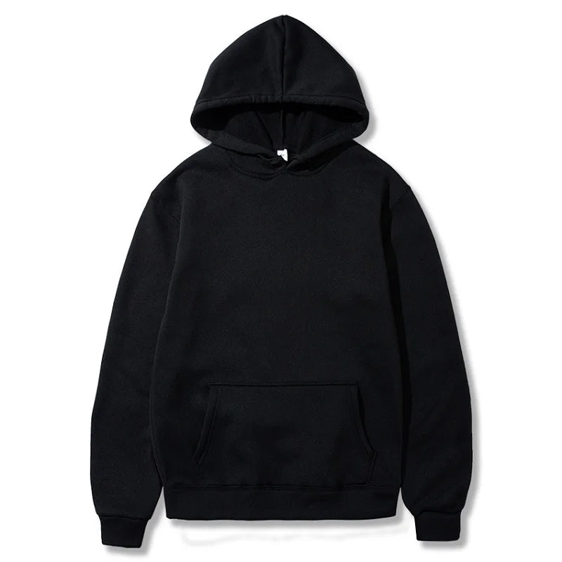 Solid Color Pocket Hoodie Sweatshirt - Unisex Casual Sports Pullover For Men And Women Multi Color Fashion Wear