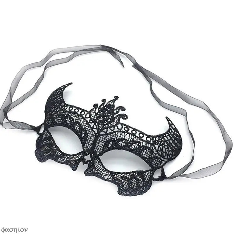 Halloween Lace Velvet Mask — Sexy Unisex Masquerade Eye Mask for Party, Prom, Costume & Cosplay Gifts