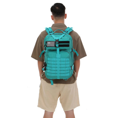 30L/50L Waterproof Nylon Backpack – 1000D Tactical Outdoor Bag for Camping, Hiking, Fishing & Hunting