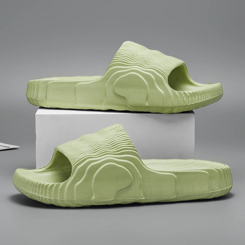 Unisex Summer Beach Slides - Lightweight Non-Slip Soft Comfort Sandals