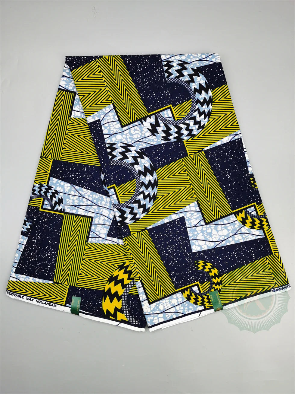 African Wax Fabric - Cotton Nigerian Ankara Batik Block Print Sewing Cloth