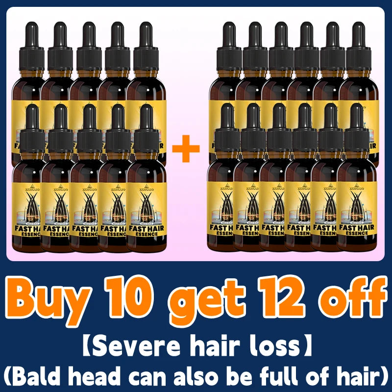 Rapid Hair Growth Serum – Beard, Chest & Body Hair Enhancer for Fuller, Thicker Growth