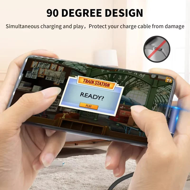 USB-C 4K OTG Adapter - 100W Fast Charging 40Gbps Data Transfer Extension Connector