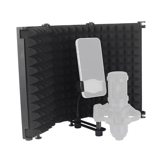 High-Density Microphone Filter Foam – Sound Absorption & Noise Reduction for Condenser Mic Recording Equipment