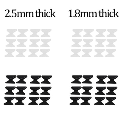 Transparent Anti-Slip Glasses Nose Pads - Self-Adhesive, Long-Lasting Nose Holders for Eyeglasses & Spectacles