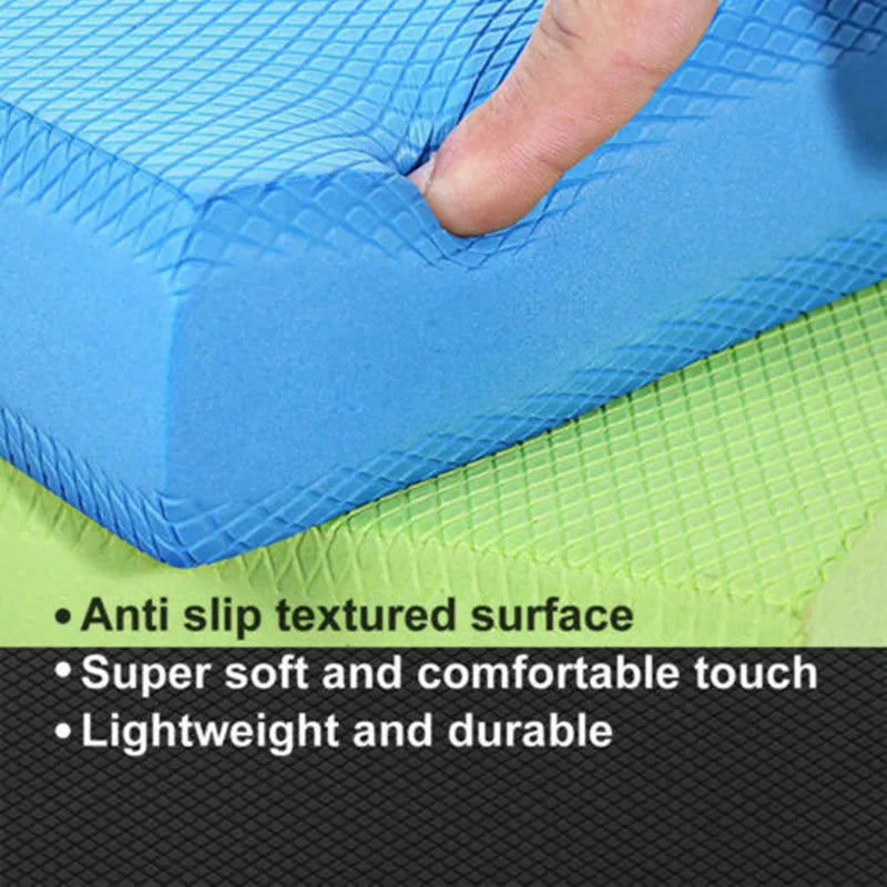 Yoga Mat & Soft Balance Pad – Non-Slip Foam Exercise Cushion, Pilates Balance Board for Fitness Training & Bodybuilding