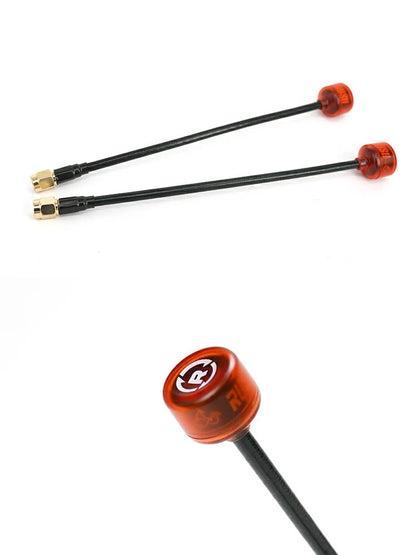 Rush Cherry FPV 5.8G Antenna – LHCP/RHCP SMA MMCX UFL IPEX Adapter for Racing Drone Goggles