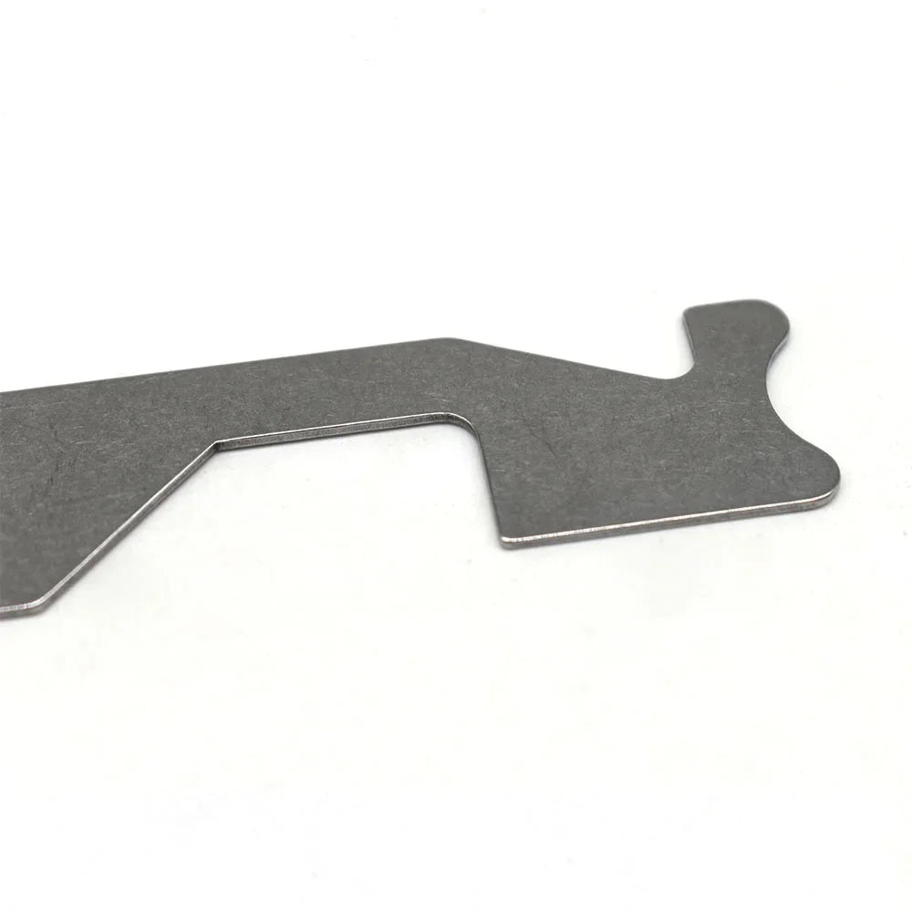 Stainless Steel Firefighting Tool — Multifunctional Door Seam Lock Opener for Manual Firefighter Use